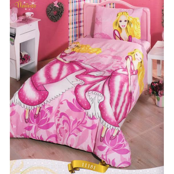 Детско памучно спално бельо Princess